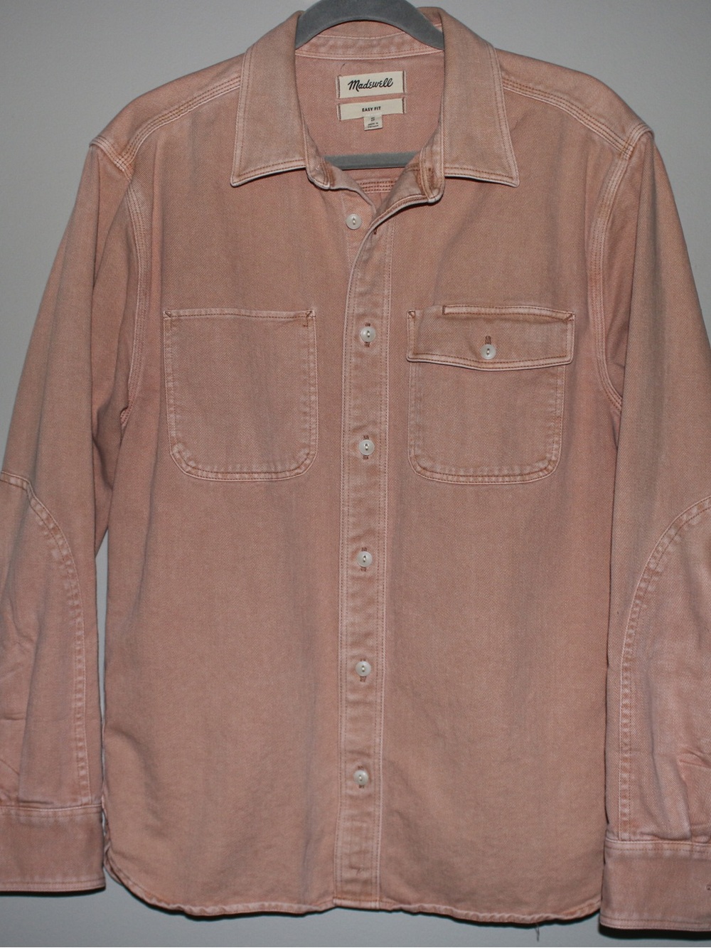 Madewell Men’s Dusty Rose Over-Shirt